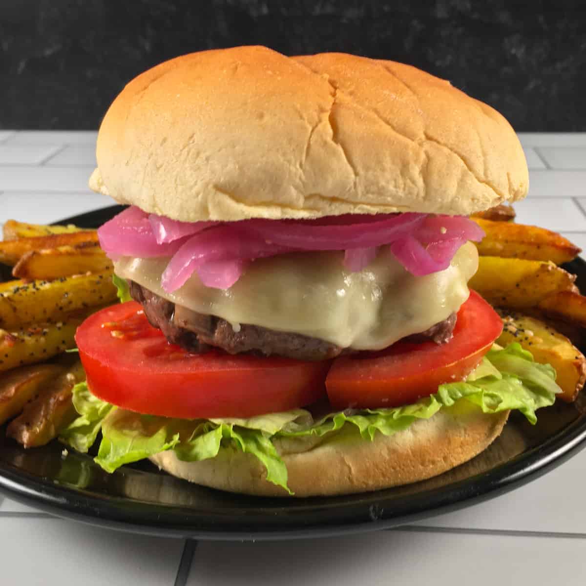 Homemade Cheeseburger & Fries
